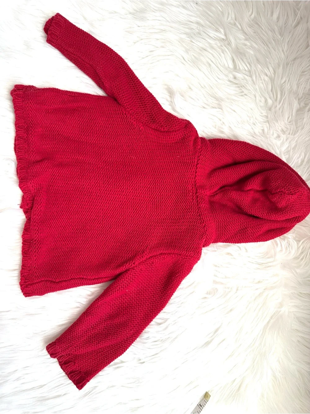 BABY RED SWEATER